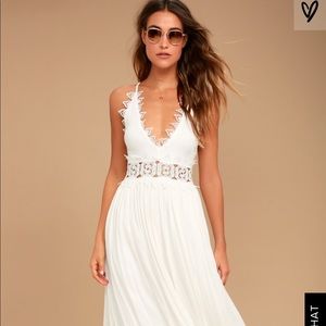 Lulu’s white maxi dress